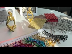 ODM 2mm Metal Chain Door Fly Screen زنجیر پرده برای پرده های معماری