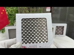 مس باستانی معماری فلزی شبک صفحه نمایش تزئینات نمای سطح صاف