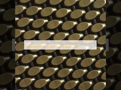 شبکه معماری ظریف فولاد ضد زنگ برای سقف های پوشیده و آویزان با ظاهر خاص