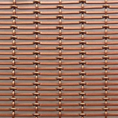 رنگ قرمز مس آلومینیوم قطر 1.5mm/2mm پانل های دیواری برای پارتیشن اتاق داخلی