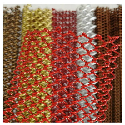 Welded Architectural Wire Mesh Aluminum Fabrication Designed for Building Facades Interior Design and Exterior Screening