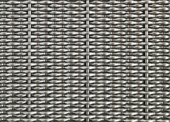 مش تزئینی معماری بافته شده 1.5 متری 304SS برای روکش دیوار خارجی
