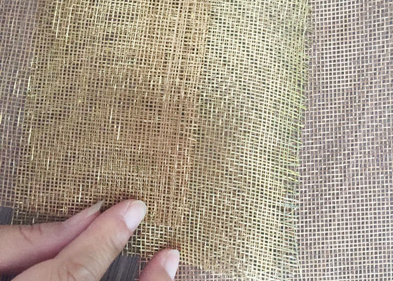 پارچه فلزی مش شیشه ای مسی برای شیشه های هنری