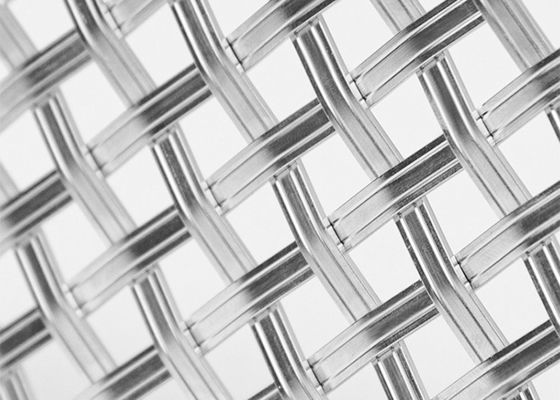 0.5m-2.0m عرض مش معماری 1.2mm-5.0mm اندازه دهانه