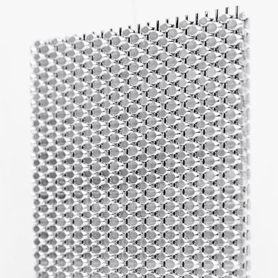 پارچه مش سیمی بافته شده تزئینی 0.5-2.0 متری آهن گالوانیزه برای فیلتراسیون