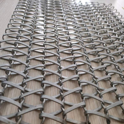 0.5mm-2.0mm قطر سیم مارپیچ سیم میش با گواهینامه SGS / عرض 0.5m-2.0m
