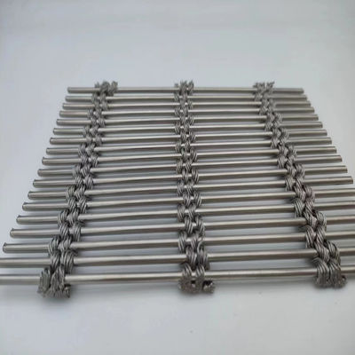 طراحی داخلی فولاد ضد زنگ سیم فلزی شبکه فلزی قطر 0.025-2mm twill بافت