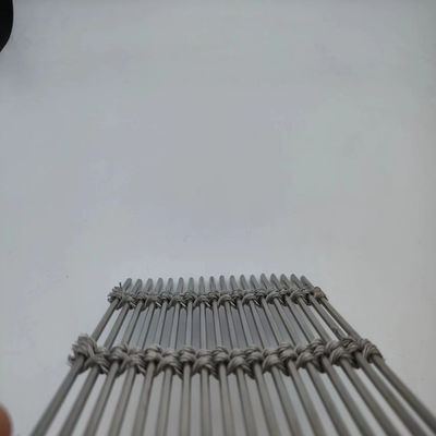 طراحی داخلی فولاد ضد زنگ سیم فلزی شبکه فلزی قطر 0.025-2mm twill بافت