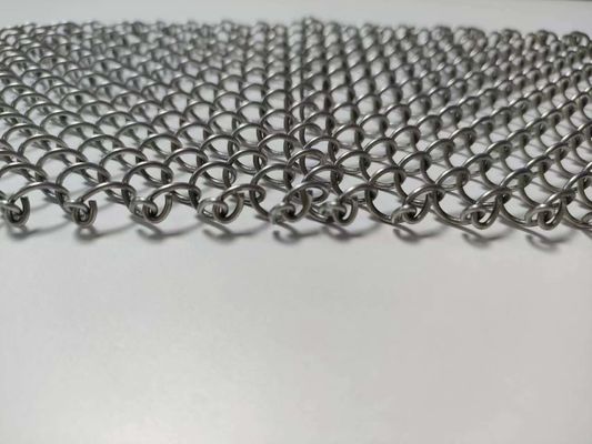 مس پولیش شده پایان معماری گسترده فلزی میش با Twill بافت سبک
