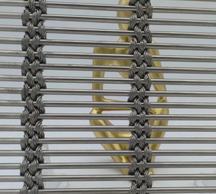 راه حل تقسیم کننده اتاق پارچه فلزی انعطاف پذیر PVD برای پوشش دیوار