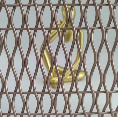 گلاب طلا فولاد بافتن معماری با رنگ برای چوکات