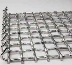 OEM PVC پوشش قفل Crimp Wire Mesh برای محصولات با عملکرد بالا