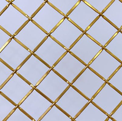 براق های آراست و تزئینی سیم میش 0.5-2mm ضخامت سازگار با محیط زیست