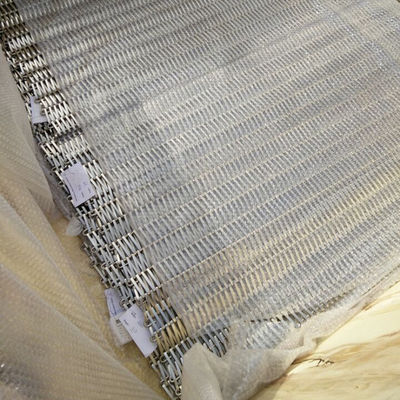 قطر سیم 5 میلی متر کمربند شبکه مارپیچی گواهینامه ISO9001 طول 1m-36m عرض 6m