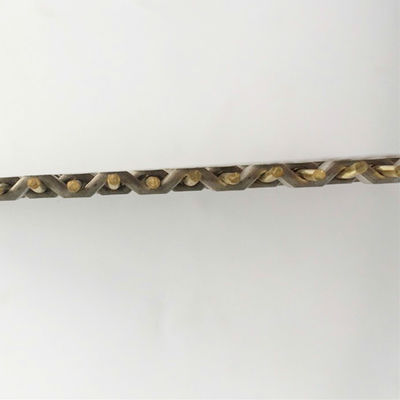 قطر سیم 0.8mm 2.0mm پنل شبکه فولاد ضد زنگ بافت ساده برای دیوار پوشش