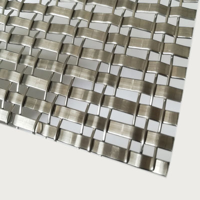 ابعاد باز شدن براق معماری فولاد ضد زنگ 1.2mm 5.0mm قطر سیم 0.8mm 2.0mm طول 30m