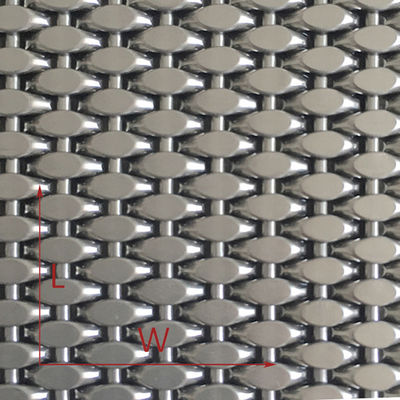 قطر سیم 0.8mm 2.0mm پرده فولاد ضد زنگ با طول 30m