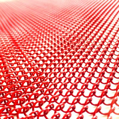 پرده پرده کویل بالا بردن فضا با پرده کویل 0.5-2mm ضخامت و ساخت ماندگار