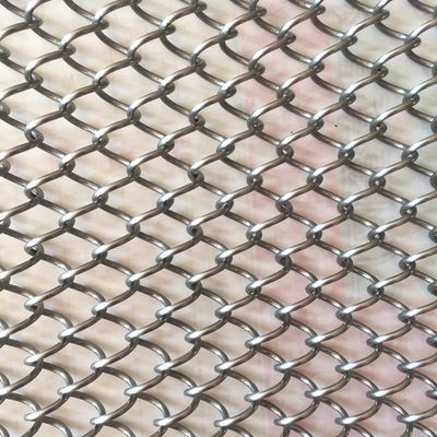 دکوراسیون داخلی 80٪ پرده های فلزی با طول سفارشی و 9 میلی متر سیم صعود گواهینامه ISO9001