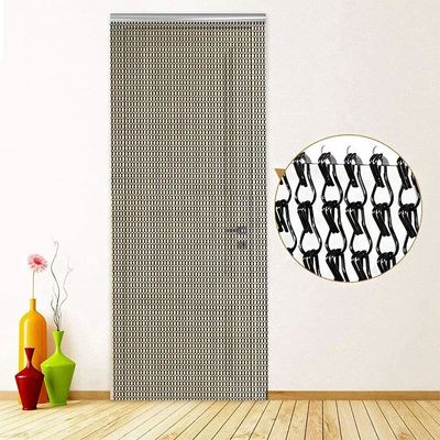 پرده پرنده زنجیری آلومینیومی راه حل ایده آل برای کنترل حشرات و تهویه