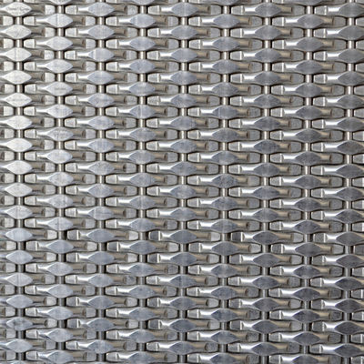 2-6mm نقره ای فلزی فولاد ضد زنگ تخته سیم تزئینی برای درب کابینت مدرن