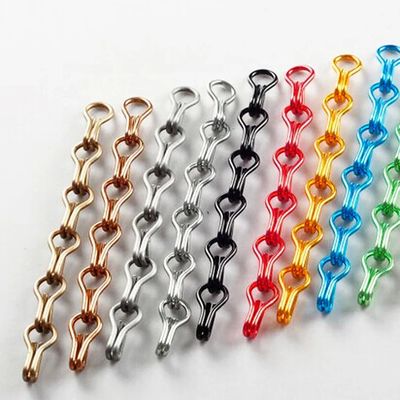 نصب آسان زنجیر فلای اسکرین آلومینیوم اندازه استاندارد 12mm * 24mm