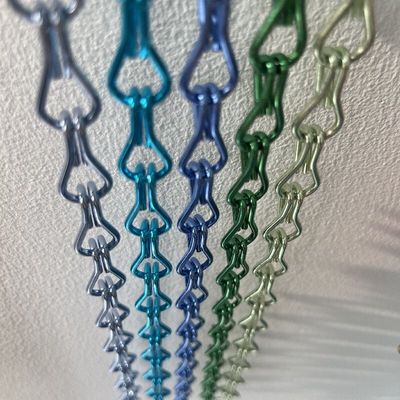 هواپیمایی خوب زنجیره ای لینک آلومینیوم پرواز صفحه نمایش با قطر 1.5mm سیم