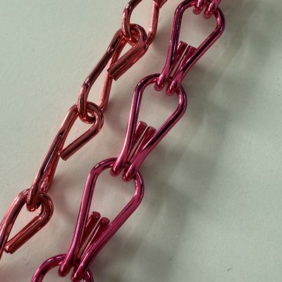 نصب آسان صفحه پرنده زنجیری آلومینیومی سفارشی با اندازه پرده سفارشی و الگوی سفارشی