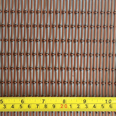 رنگ قرمز مس آلومینیوم قطر 1.5mm/2mm پانل های دیواری برای پارتیشن اتاق داخلی
