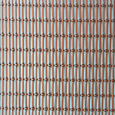 رنگ قرمز مس آلومینیوم قطر 1.5mm/2mm پانل های دیواری برای پارتیشن اتاق داخلی