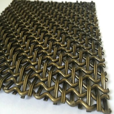 5mm Warp Pitch Decorative Wire Mesh Grilles مدل و عملکرد کامل درب کابینت