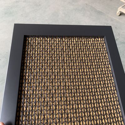 5mm Warp Pitch Decorative Wire Mesh Grilles مدل و عملکرد کامل درب کابینت