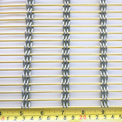 1.2mm 5.0mm استیل ضد زنگ صفحه نمایش 30m طول برای وظیفه سنگین صنعتی