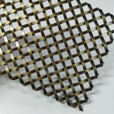 فولاد ضد زنگ تزئینی بغل سیم بافته عرض 0.6m-2.4m
