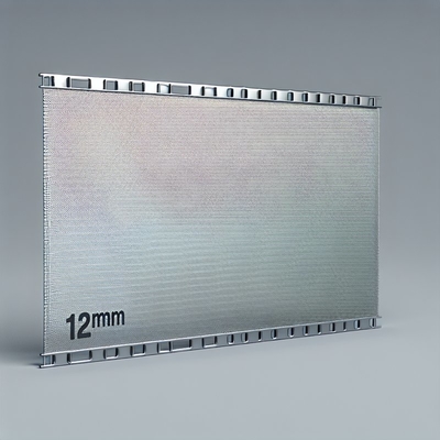 پرده 12mm آلومینیوم آلیاژ معماری میش برای نمای ساختمان