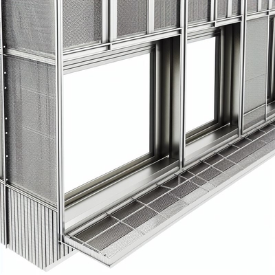 پرده 12mm آلومینیوم آلیاژ معماری میش برای نمای ساختمان