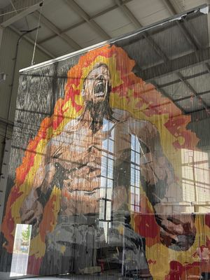 پرده زنجیره ای آلومینیوم برای مبلمان و نصب هنری، طراحی فلزی قابل تنظیم و ضد آتش