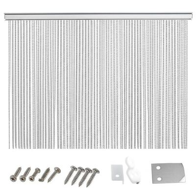 12x24mm زنجیر اندازه آلومینیوم زنجیر پرواز صفحه نمایش با 60٪ منطقه باز و 1.2mm قطر سیم برای حفاظت از حشرات