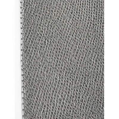 24mm فاصله زنجیره 1.2mm قطر سیم آلومینیوم زنجیره ای صفحه پروازی با 60٪ منطقه باز برای کاربردهای صنعتی