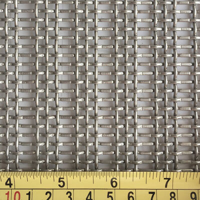 انعطاف پذیری خوب شبکه معماری فولاد ضد زنگ با قطر کابل 2.5mm X 4 و سطح مسطح برنز باستانی برای نمای ساختمان