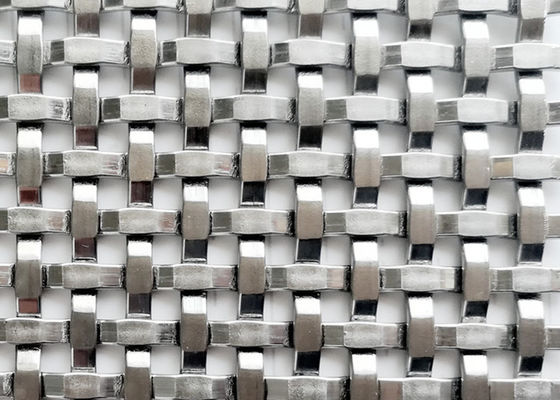 2 Mesh 400 Mesh شمارش Mesh Architectural Woven Wire Mesh با 59٪ ناحیه باز