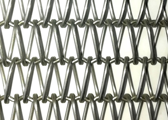 0.5mm-2.0mm قطر سیم مارپیچ سیم میش با گواهینامه SGS / عرض 0.5m-2.0m