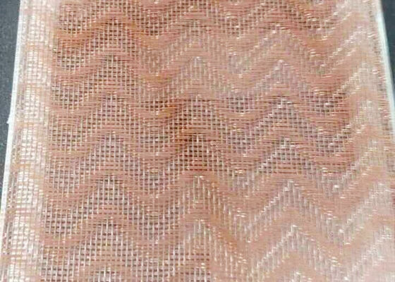 پارچه مسی بافته شده لوکس مشبک مشبک شیشه ای برنجی عتیقه به عرض 1.3 متر