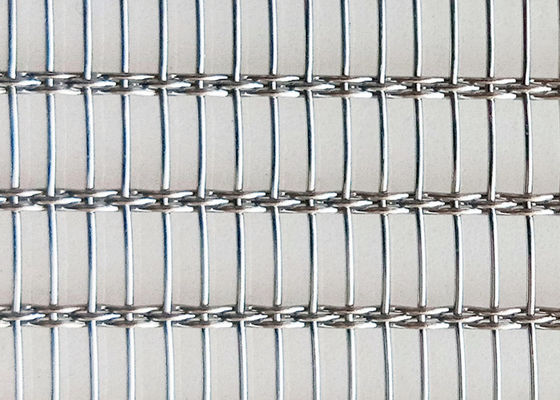 SS304 شیشه ای داخلی مش سیم داخلی طرح تزئینی 1.2mm