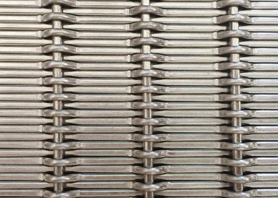 پانل های مش سیم بافته شده از جنس استنلس استیل SUS 304 با قطر 2 میلی متر 17.5 میلی متر تار