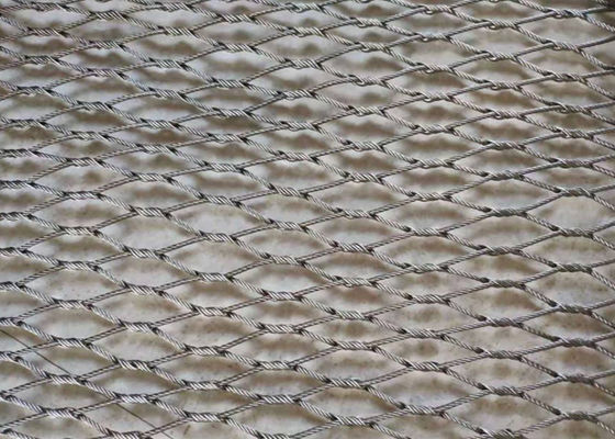 صفحه نمایش پرنده مش سیمی بافته شده 50x50mm ضد زنگ