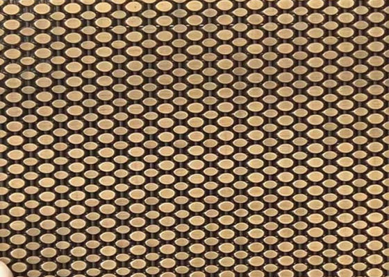 تورهای تزئینی برنجی عتیقه مشبک بافته شده معماری SS304 برای روکش فلزی
