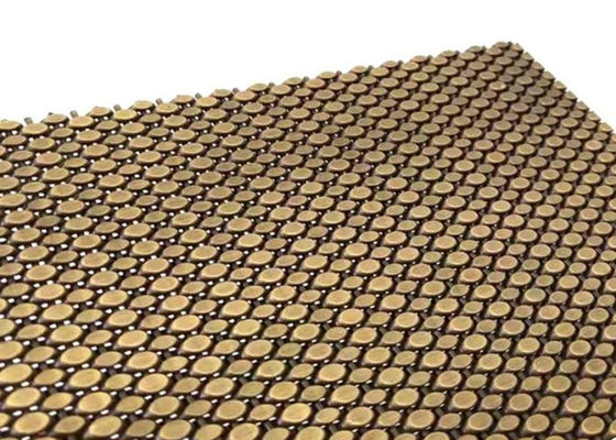 تورهای تزئینی برنجی عتیقه مشبک بافته شده معماری SS304 برای روکش فلزی