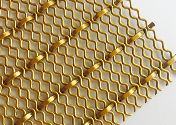 4.5mm نما تزئینی بافته شده مش سیم 4.0m X 2.0m
