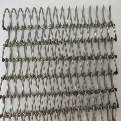 رنگ اصلی PVC پوشش داده شده سیم مارپیچ میش محکم ماندگار